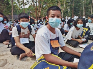 โครงการอบรมคุณธรรมจริยธรรมเด็กและเยาวชนตำบลห้วยยาง ประจำปีงบประมาณ 2565 องค์การบริหารส่วนตำบลห้วยยาง อำเภอโขงเจียม จังหวัดอุบลราชธานี